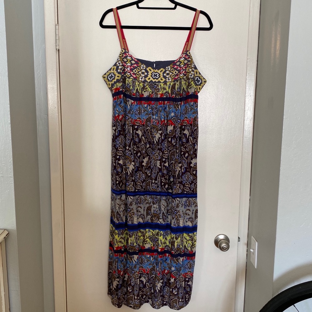 Anthropologie One September Cosima Midi Dress